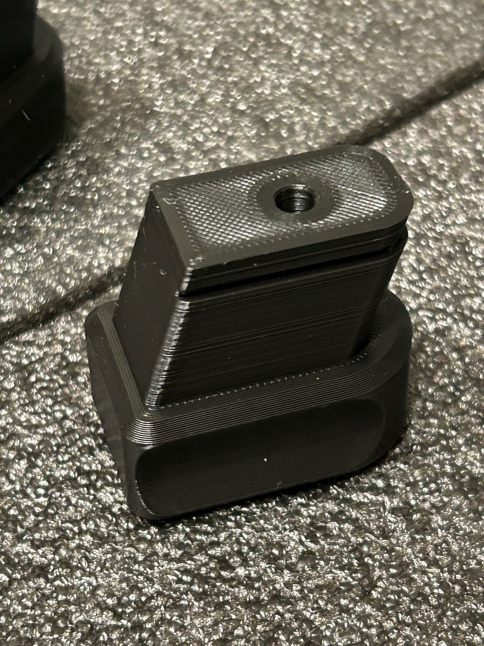 Base Pad For CZ 75 10rd Magazine Grip Extension (Smooth) - Image 2