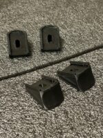 (Pack of 2) Ruger LCP MAX Magazine Pinky Extension [Oval Hole]