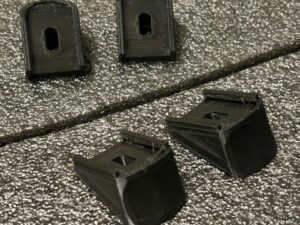 (Pack of 2) Ruger LCP MAX Magazine Pinky Extension [Oval Hole]