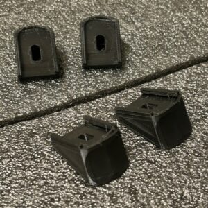 (Pack of 2) Ruger LCP MAX Magazine Pinky Extension [Oval Hole]