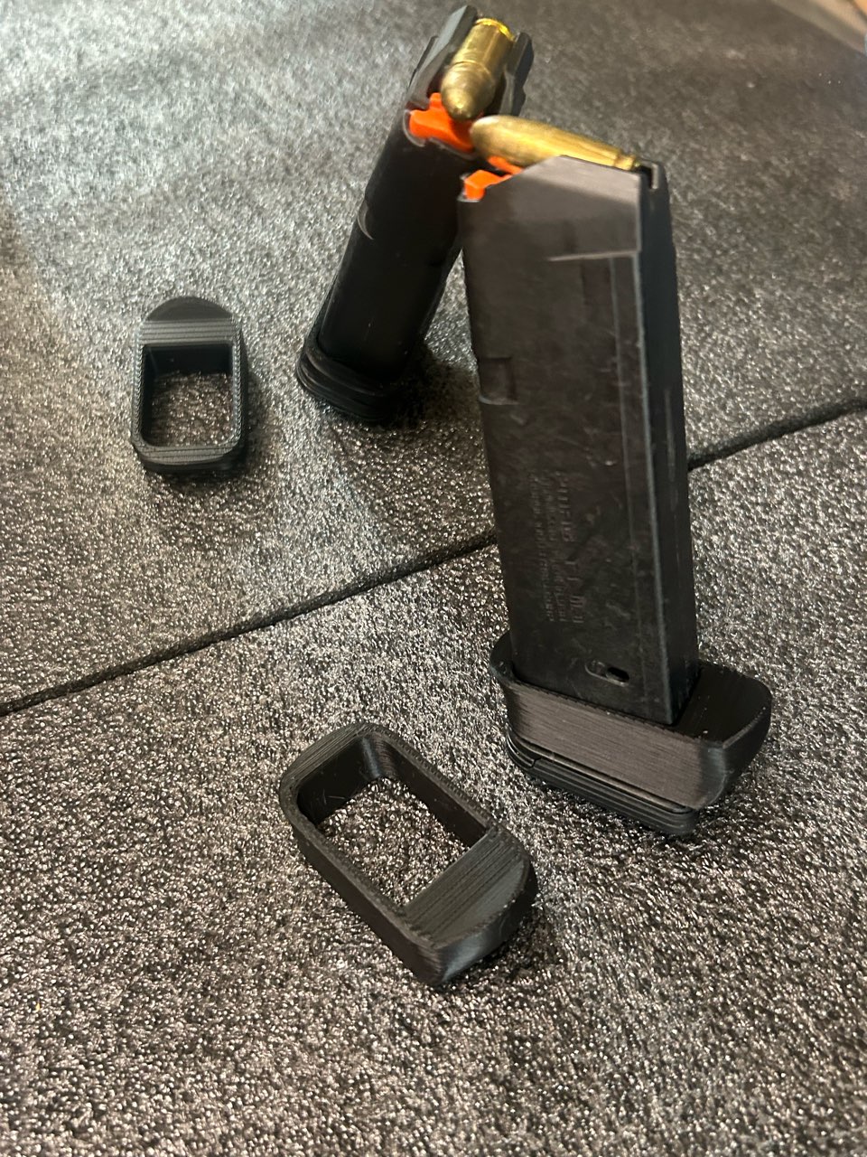 Magazine Sleeve Spacer Adapter For Glock G17 magazine to Glock G26