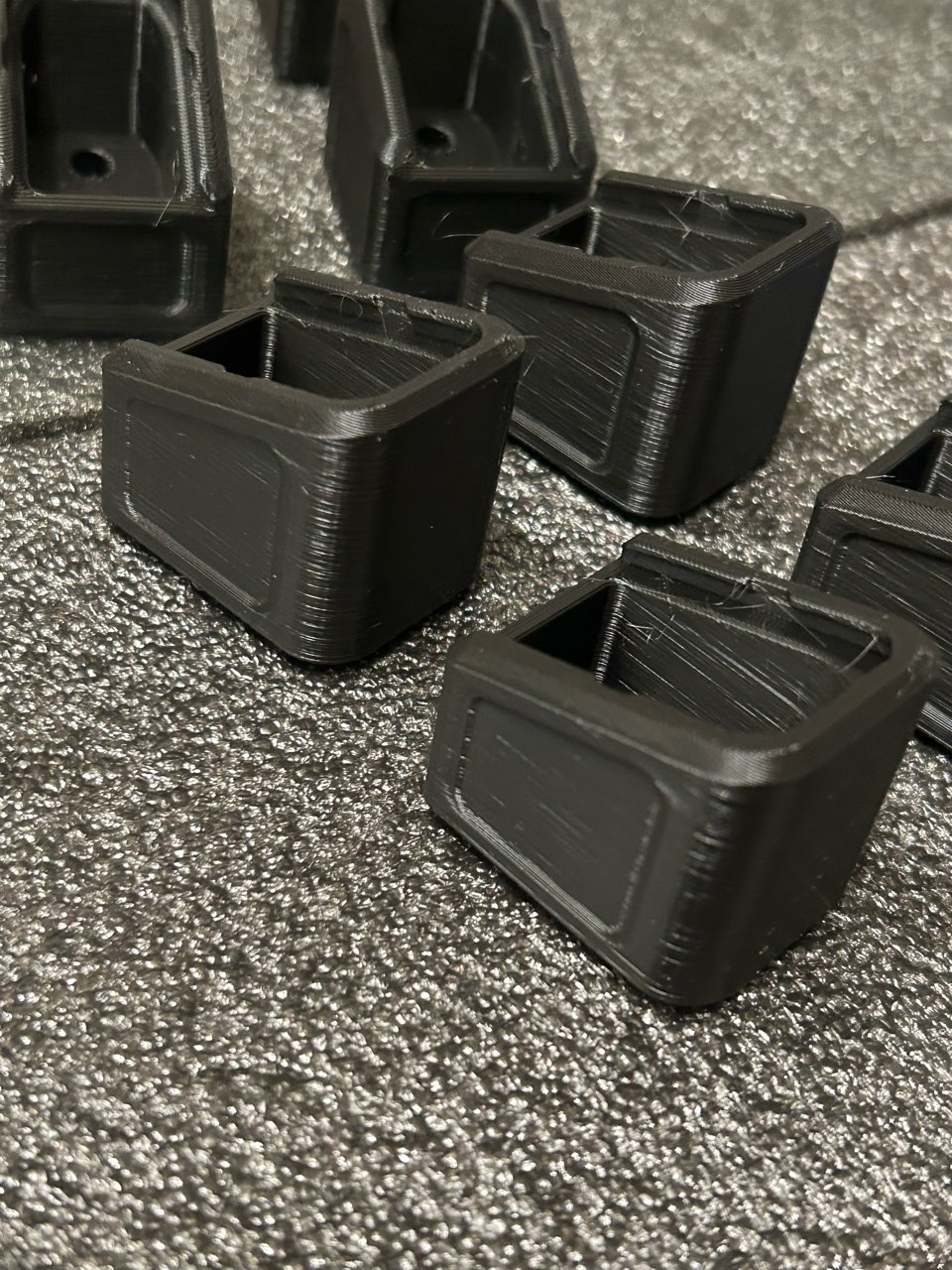 (Pack of 2) Glock Magazine Extender for OEM Mags 17/17L/19X/22/26/34/35/45 - +4rd - Image 7