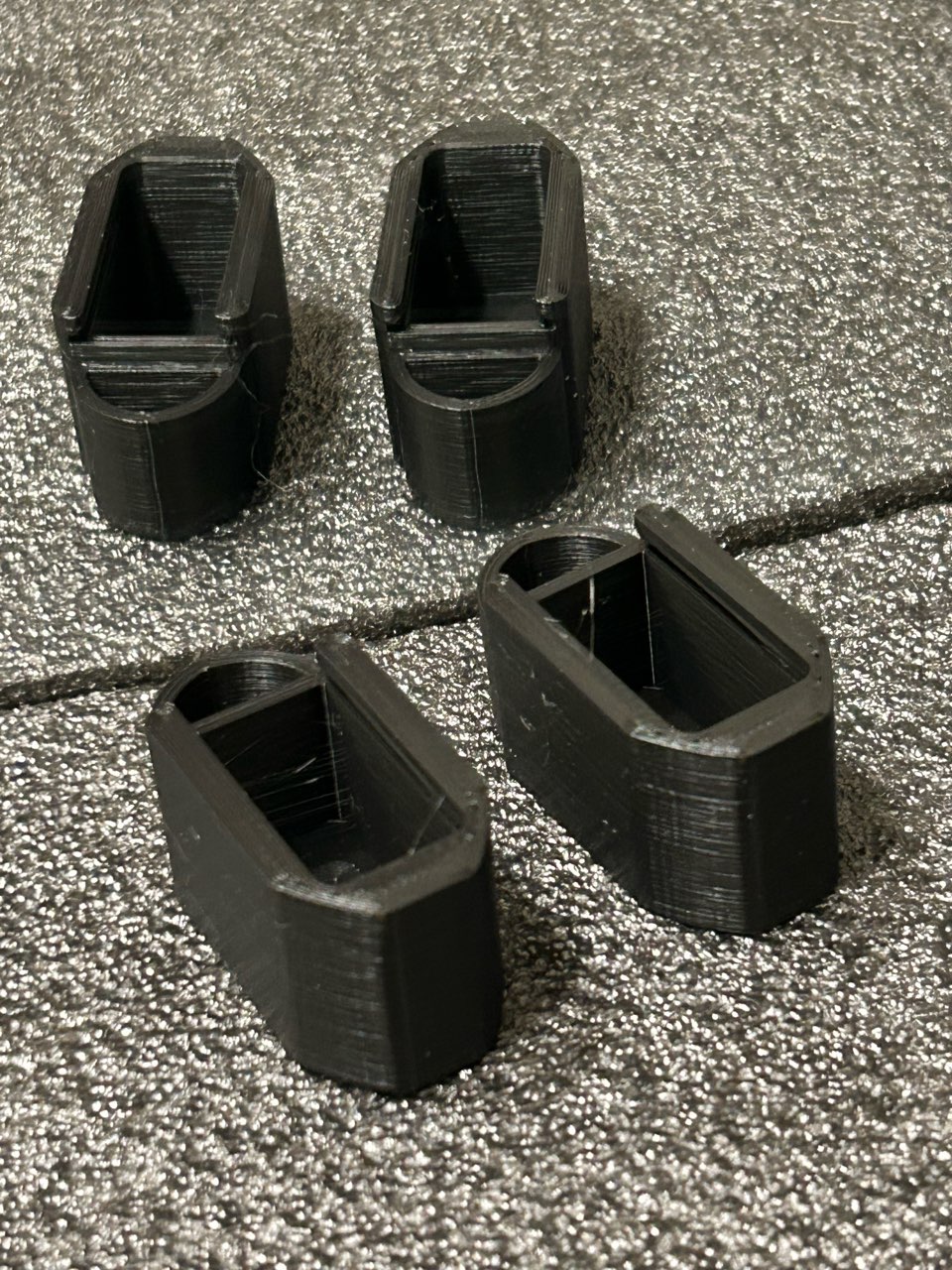 (Pack of 2) Smith and Wesson M&P Shield 9mm/.40 Magazine Extender +1/+2 rd - Image 3