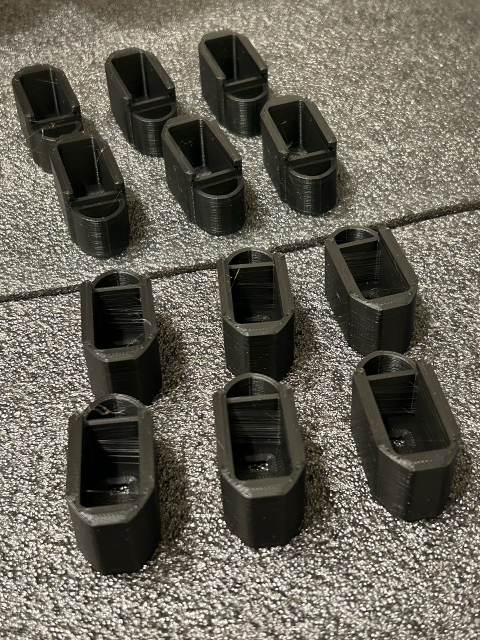 (Pack of 2) Smith and Wesson M&P Shield 9mm/.40 Magazine Extender +1/+2 rd - Image 5