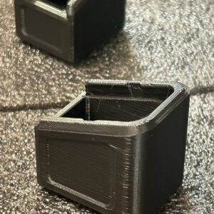 (Pack of 2) Glock Magazine Extender for OEM Mags 17/17L/19X/22/26/34/35/45 - +4rd