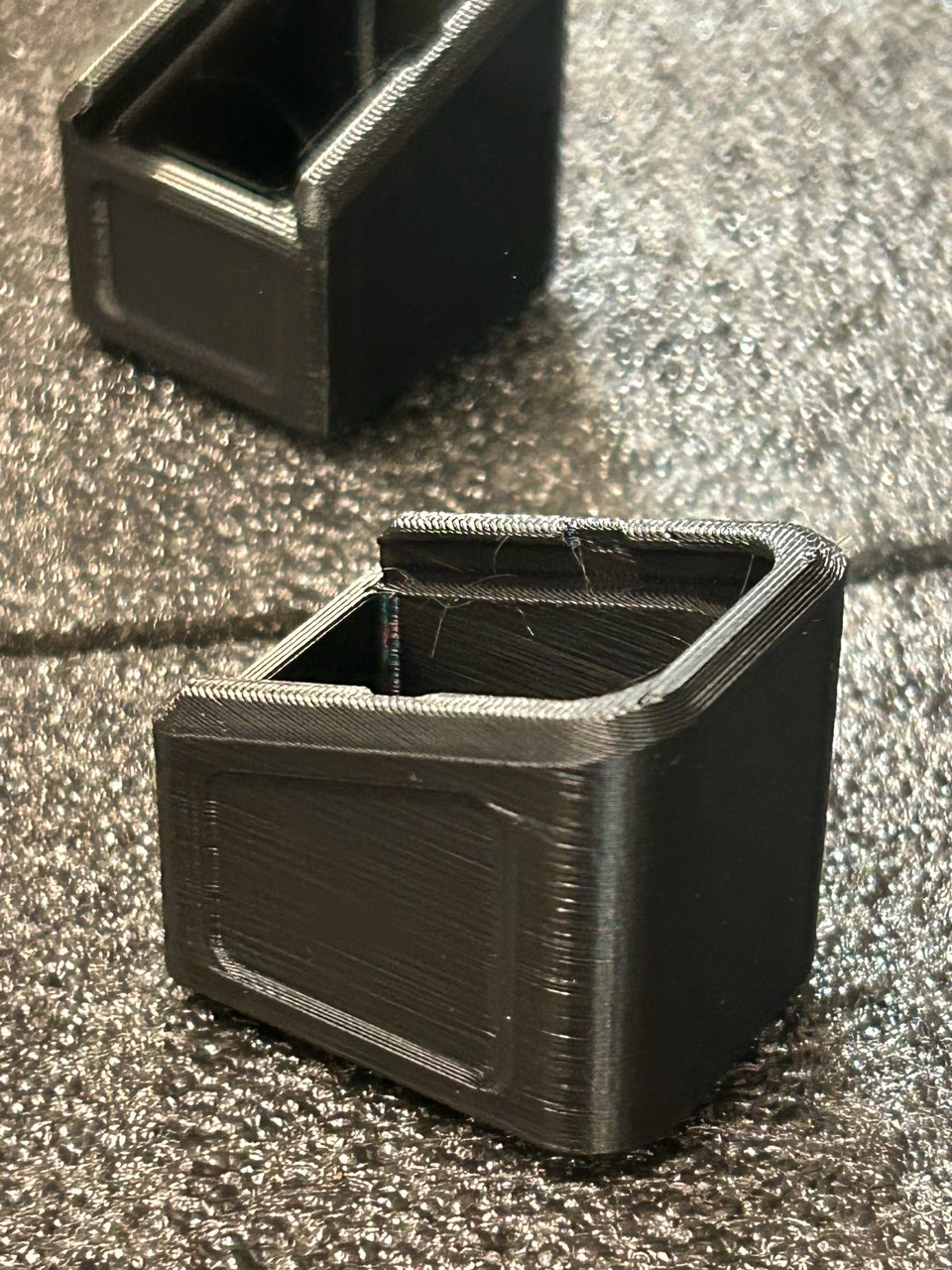 (Pack of 2) Glock Magazine Extender for OEM Mags 17/17L/19X/22/26/34/35/45 - +4rd