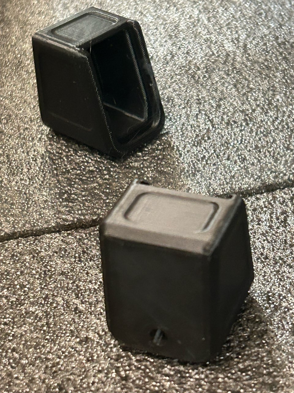 (Pack of 2) Glock Magazine Extender for OEM Mags 17/17L/19X/22/26/34/35/45 - +4rd - Image 2