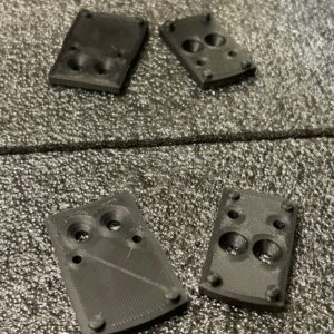 RMR optic plate for Kel-Tec P17, P-17, 22lr