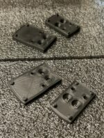 (Combo) RMR and RSMc optic plate for Kel-Tec P17, P-17, 22lr