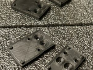 (Combo) RMR and RSMc optic plate for Kel-Tec P17, P-17, 22lr