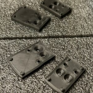 (Combo) RMR and RSMc optic plate for Kel-Tec P17, P-17, 22lr