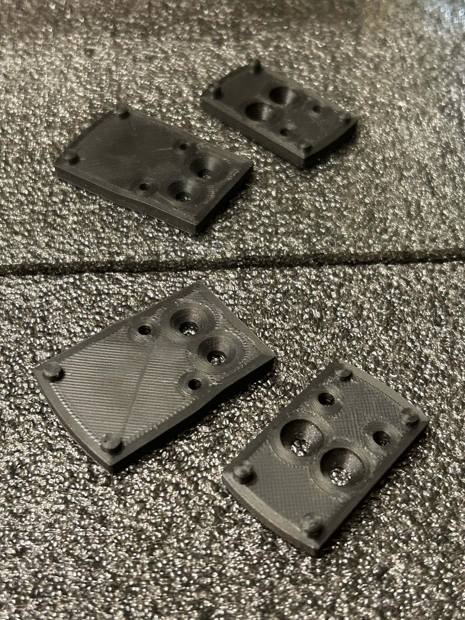 (Combo) RMR and RSMc optic plate for Kel-Tec P17, P-17, 22lr